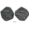 Image 1 : Seville, Spain, cob 8 reales, 1660R, with Indonesian countermark on obverse, rare.