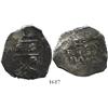 Image 1 : Madrid or Seville, Spain, cob 8 reales, Charles II, assayer not visible, "Maria" type (1686-99), ass