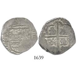 Seville, Spain, cob 4 reales, 1611B.