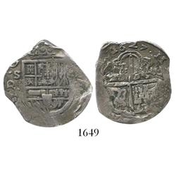 Seville, Spain, cob 4 reales, 1627R.