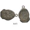 Image 1 : Madrid, Spain, cob 2 reales, 1629/8BI, rare (unlisted overdate).