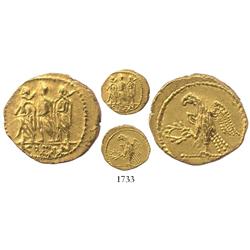 Koson, Thrace, gold stater, ca. 43 BC, choice.
