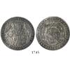 Image 1 : Salzburg, Austrian States, 1/2 thaler, 1708, encapsulated PCGS AU-55.