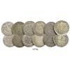 Image 1 : Lot of 6 Bogota, Colombia, 1R: 1828RR, 1833RS, 1835RS, 1836RS (3).