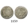 Image 1 : Bogota, Colombia, ½ real, 1834RS, rare.