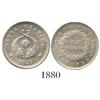 Image 1 : Bogota, Colombia, 1 décimo, 1853, encapsulated NGC AU-58. 