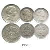 Image 1 : Lot of 3 Bogota, Colombia (struck in Brussels), 20 centavos (1) and 10 centavos (2), all dated 1897.