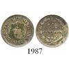Image 1 : Dominican Republic, copper-nickel 1-1/4 centavos, 1888, rare grade.