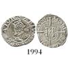 Image 1 : Besancon, Franche-Comte, France, silver half blanc, Charles V, 1551.