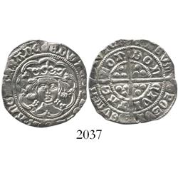 England, groat, Edward IV (first reign, 1461-70), mintmark rose (1468-9).