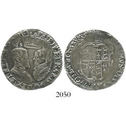 London, England, shilling, Philip and Mary, 1555.