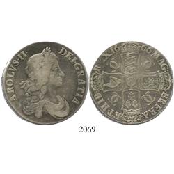 London, England, crown, Charles II, 1666.