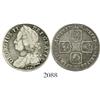 Image 1 : London, England, shilling, George II, 1745, LIMA below bust.