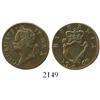 Image 1 : Ireland, copper farthing, George II, 1760.