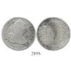 Image 1 : Mexico City, Mexico, bust 2 reales, Charles III, 1784FM, rare assayer.