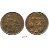 Image 1 : Great Britain, copper Admiral Vernon medal, Vernon and Blas, Cartagena, 1741.