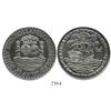 Image 1 : Great Britain, silver Hollandia medallion (ca. 1987), made from silver from the ship.