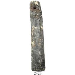 Large lead sounding weight.