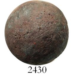 Medium bronze cannonball (rare).