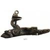 Image 1 : Iron flintlock mechanism.