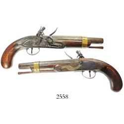 English flintlock pistol, ca. 1790, good working order.