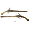 Image 1 : Albanian "rat-tail" miquelet flintlock pistol, ca. 1750-1820, good working order.