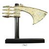 Image 1 : Ancient Luristan (northern Persia, now Iran), bronze axe head, ca. 1500 BC, with custom stand.