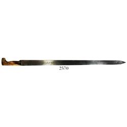 Spanish machete, ca. 1550-1600.