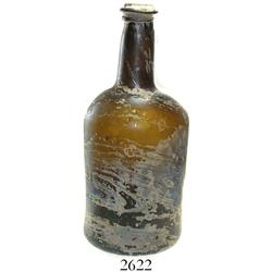 English ale bottle, ca. 1780.