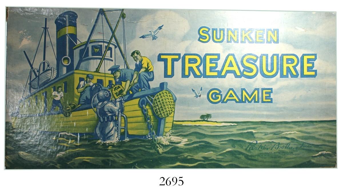 "Sunken Treasure" board game by Parker Brothers (USA).