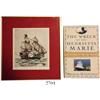 Image 1 : Framed, limited-edition #41/200 watercolor entitled "The Henrietta Marie 1699" by Duke Long (1984), 