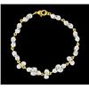 Image 1 : 31ctw Lab Diamond 22k Gold Vermeil Bracelet (JEW-2346)