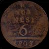 Image 2 : 1803 Naples Sicily 6T Circulated Scarce (COI-7589)