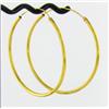 Image 1 : 22k Gold Vermeil Earrings 2" (JEW-1594)
