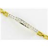 Image 3 : 58ctw Lab Diamond 22k Gold Vermeil Bracelet (JEW-2351)