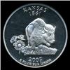 Image 1 : 2005S Kansas Silver Quarter Graded NGC PR69 DCAM (COI-5474)