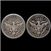 Image 2 : 1915S Barber Quarters Pair Better Circulated (COI-7436)