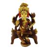 Image 1 : Gilded Bronze Tibet Seated Ganesh (ANT-994)
