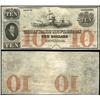 Image 1 : 1840 Connecticut Union Bk Crisp Unc $10 Note RARE (CUR-06248)
