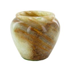 Rare Green Thai Jade Vase (DEC-405)