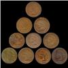 Image 1 : 1875 Indian Cent Lot of 10 Circulated (COI-7480)