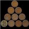 Image 2 : 1875 Indian Cent Lot of 10 Circulated (COI-7480)