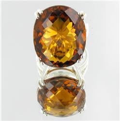 53.60ct Ring Madeira Citrine Appr Est $ 27k (JEW-2430)