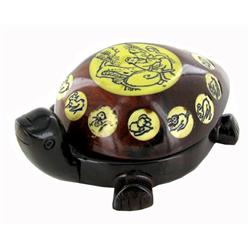 Chinese Inlaid Bone Turtle Compass (ANT-1029)
