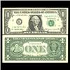 Image 1 : 1999 $1 Federal Reserve Note Crisp Unc FANCY # (CUR-05982)