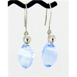 30.50ct Splendid Earrings Sky Blue Topaz (JEW-1587)