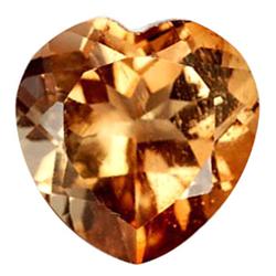 4.57ct Heart Orange Imperial Topaz Appr Est $11k (GEM-27736)