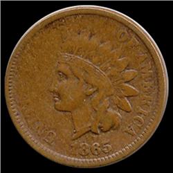 1865 Indian Cent Higher Grade Copper ERROR (COI-7467)