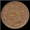 Image 1 : 1873 Indian Cent Better Circulated Open 3 (COI-7476)