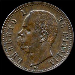 1898 Italy 2c Higher Grade (COI-7587)